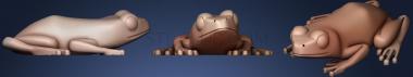 3D мадэль Камышовая лягушка (STL)